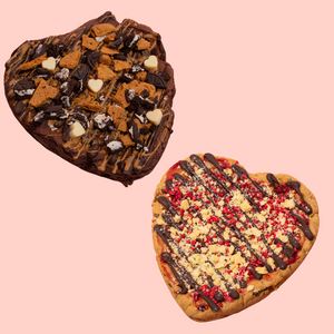 LOVERS LOADED COOKIE OR BROWNIE HEART