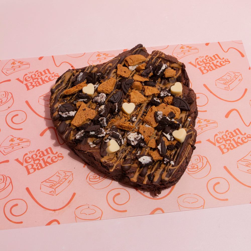 LOVERS LOADED COOKIE OR BROWNIE HEART