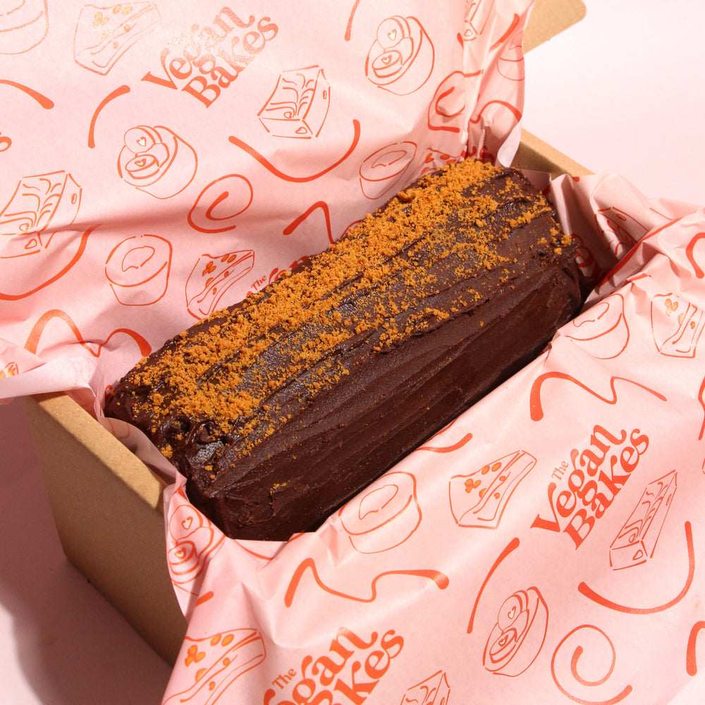 WHOLE BROWNIE YULE LOG