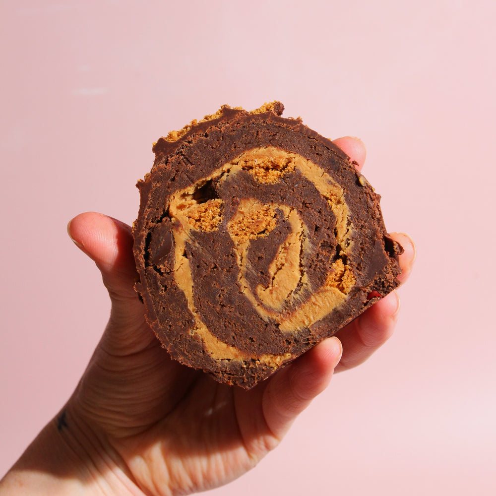 WHOLE BROWNIE YULE LOG