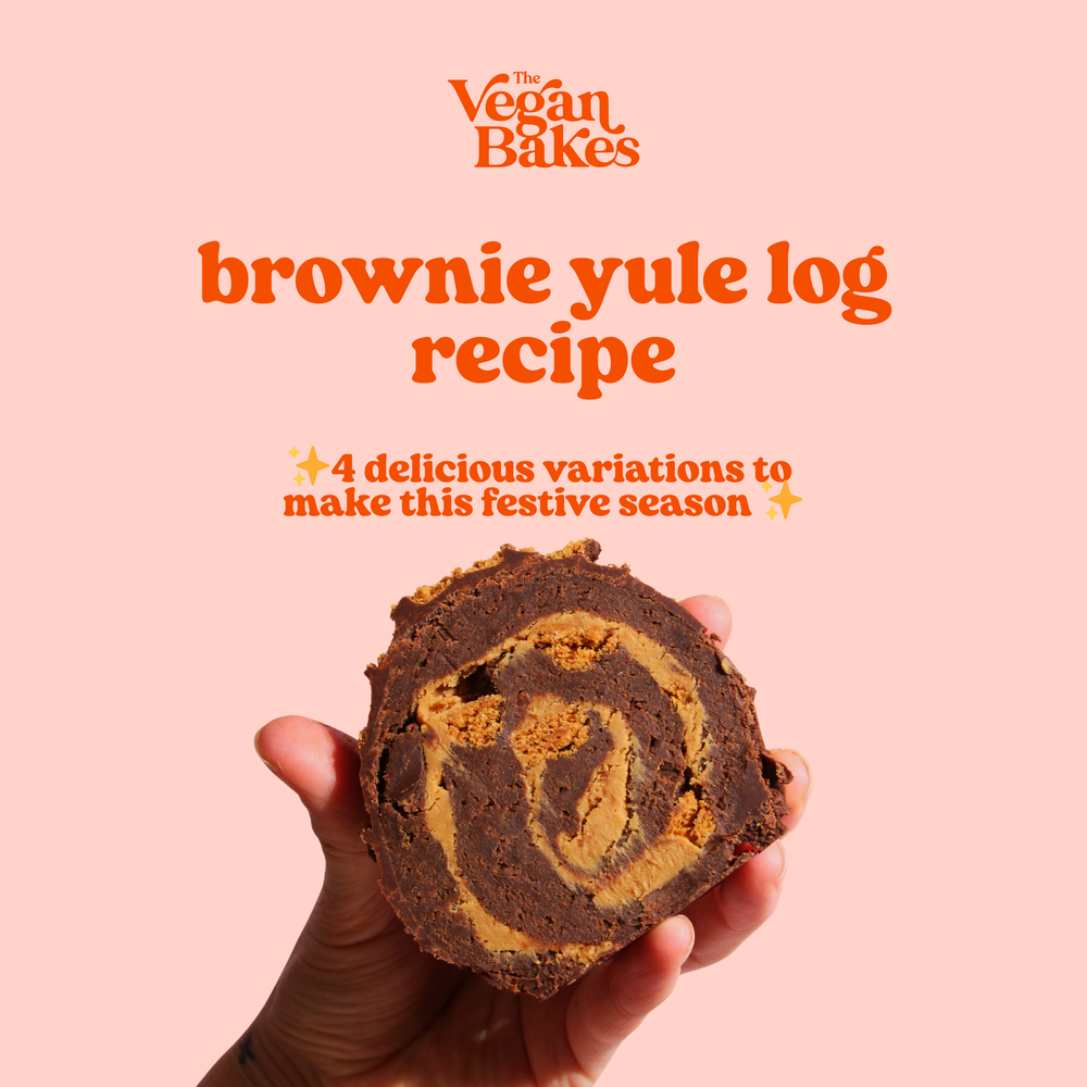BROWNIE YULE LOG RECIPE